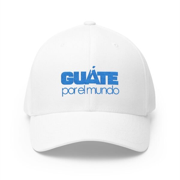 Elegante gorra bordada cerrada para cualquier ocasión. Perfecta como gorra deportiva.