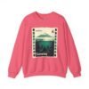 Sudadera unisex de cuello redondo de inspiración vintage de Samabaj, una prenda acogedora y moderna.