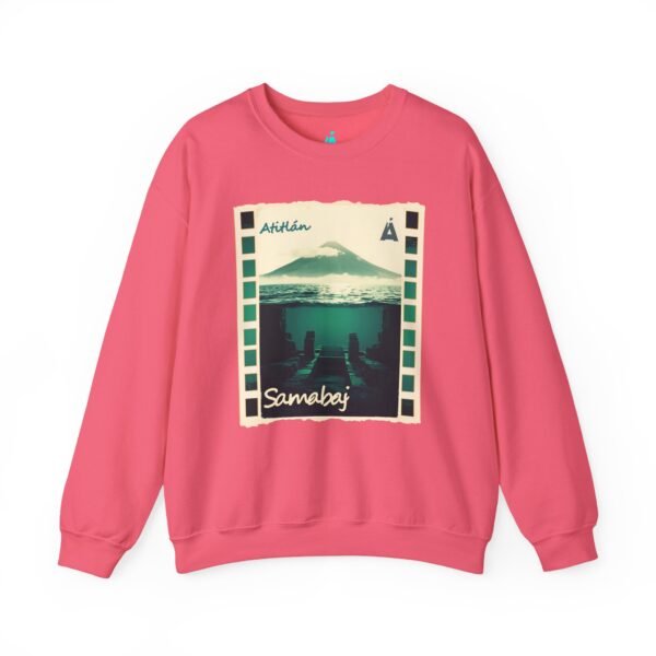 Sudadera unisex de cuello redondo de inspiración vintage de Samabaj, una prenda acogedora y moderna.