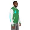 Trendy Unisex Letterman Jacket, Casual Streetwear, Retro College Style, Personalized Gift, Cool Outdoor Layer