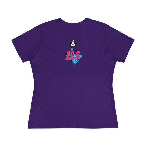 Camiseta de algodón inspirada en los 80s para mujer, imprescindible para darle un toque vintage a su armario.