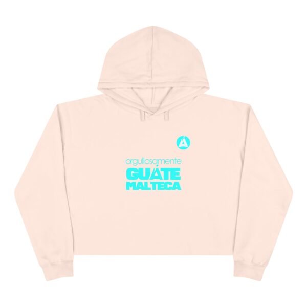 Sudadera corta con capucha de GUATE, estilo moderno y desenfadado, ideal para salidas o para relajarse en casa.