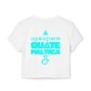 Camiseta de GUATE elegante para mujer, perfecta para un look de verano o, un toque moderno de look urbano.