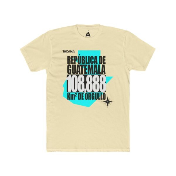 Una camiseta unisex de algodón que exhibe con orgullo la herencia guatemalteca, una opción versátil para cualquier ocasión.