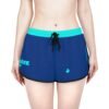 Shorts elegantes y relajados para mujer con diseño de GUATE, perfectos para días de verano.
