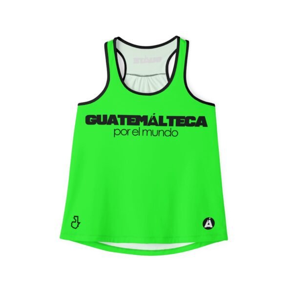 Camiseta sin mangas de GUATE para mujer, divertida y colorida para el verano o hacer ejercicio.