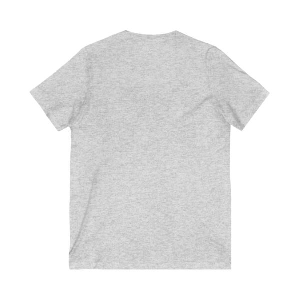 La camiseta unisex Tikal Vintage de cuello en V ofrece un look casual pero elegante.