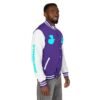 Trendy Unisex Letterman Jacket, Casual Streetwear, Retro College Style, Personalized Gift, Cool Outdoor Layer