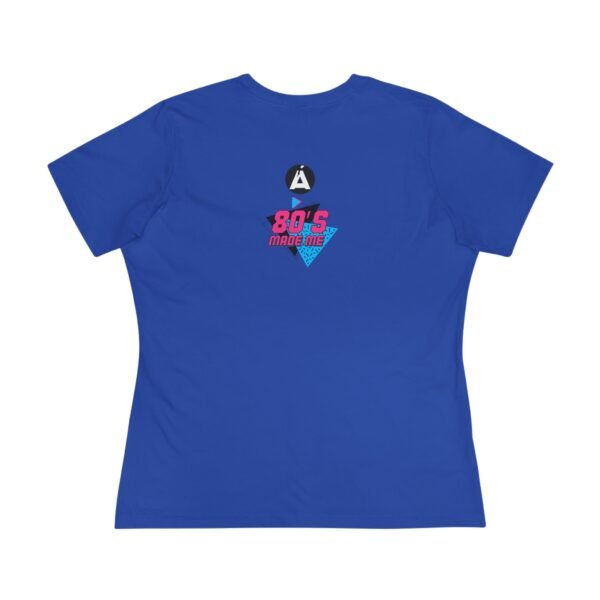 Camiseta de algodón inspirada en los 80s para mujer, imprescindible para darle un toque vintage a su armario.