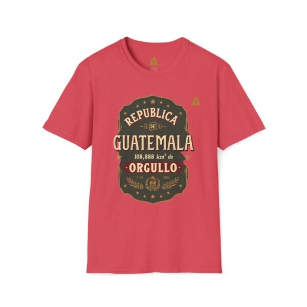 Camiseta unisex vintage de Guatemala con un estilo suave, perfecta para uso casual y como souvenir.