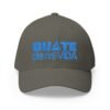 Elegante gorra bordada cerrada para cualquier ocasión. Perfecta como gorra deportiva.