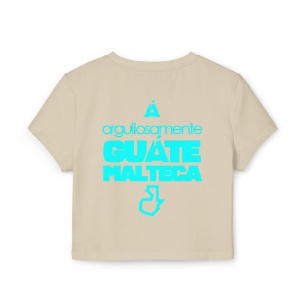 Camiseta de GUATE elegante para mujer, perfecta para un look de verano o, un toque moderno de look urbano.