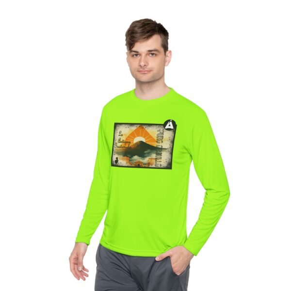 Camiseta de La Antigua Guatemala, manga lasrga, unisex, para viajeros, ropa de aventura única.