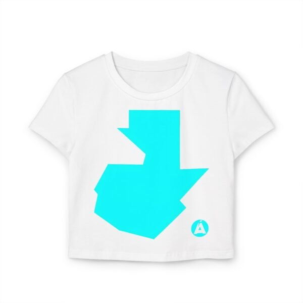 Camiseta de GUATE elegante para mujer, perfecta para un look de verano o, un toque moderno de look urbano.