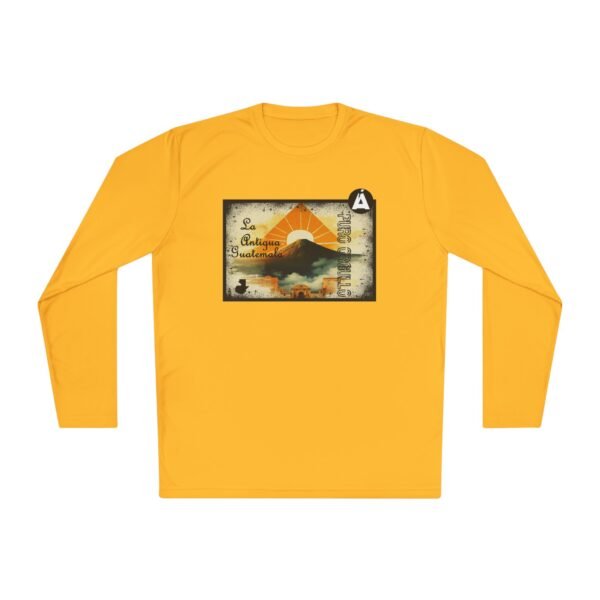 Camiseta de La Antigua Guatemala, manga lasrga, unisex, para viajeros, ropa de aventura única.