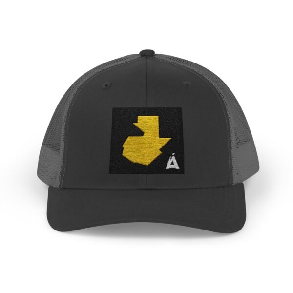 Gorra snapback con el mapa de Guatemala es el accesorio perfecto para aventureros y viajeros.