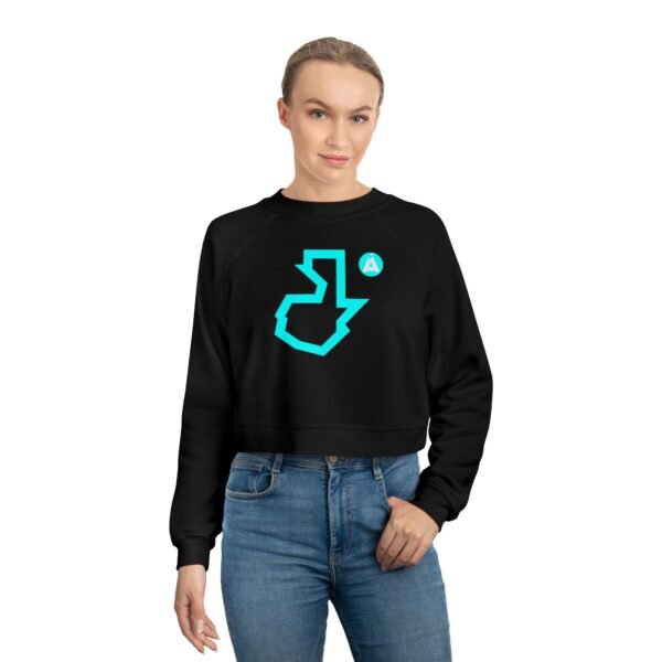 Chic Guatemala Map Cropped Fleece Pullover, Casual Top, Women's Hoodie, Gift for Her, Summer Style, Trendy Sweatshirt