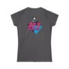 Camiseta para mujer, nostalgia de los 80s, perfecta para añadir un toque de color a tu armario.