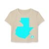 Camiseta de GUATE elegante para mujer, perfecta para un look de verano o, un toque moderno de look urbano.