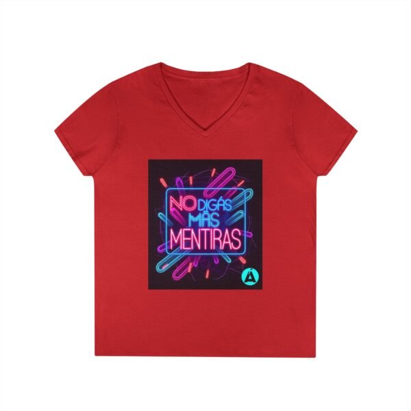Retro V-Neck T-Shirt with 80's Neon Design, Fun Casual Wear, Perfect for Retro Parties, Birthdays, Gifts for Nostalgia Lovers