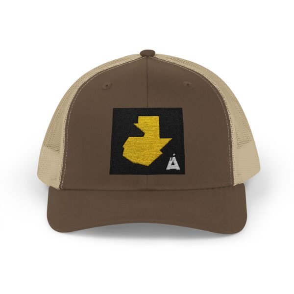 Gorra snapback con el mapa de Guatemala es el accesorio perfecto para aventureros y viajeros.