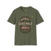 Camiseta unisex vintage de Guatemala con un estilo suave, perfecta para uso casual y como souvenir.