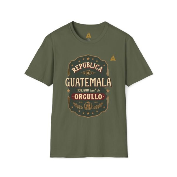 Camiseta unisex vintage de Guatemala con un estilo suave, perfecta para uso casual y como souvenir.