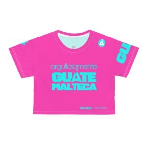 Camiseta de GUATE, corta elegante y vibrante, perfecta para quienes aman la ropa cómoda y a la moda.