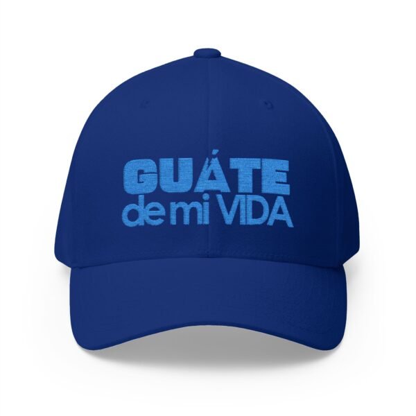 Elegante gorra bordada cerrada para cualquier ocasión. Perfecta como gorra deportiva.
