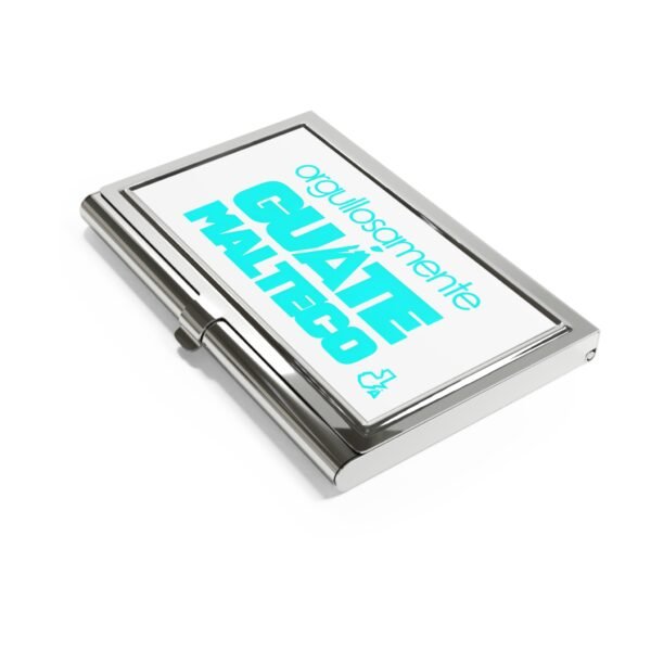 Tarjetero de GUATE, accesorio elegante y moderno, imprescindible para quienes valoran la organización.
