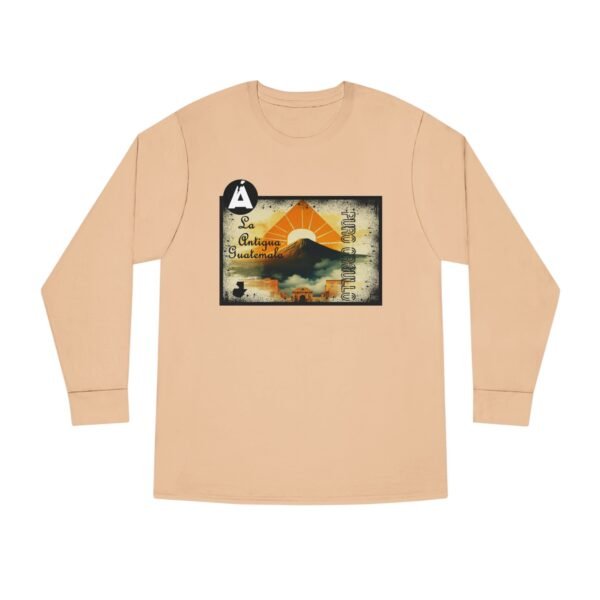 Camiseta de La Antigua Guatemala, manga larga, unisex, para viajeros, ropa de aventura única.