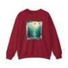 Sudadera unisex inspirada en la naturaleza de Semuc Champey, perfecta para los amantes de la moda.