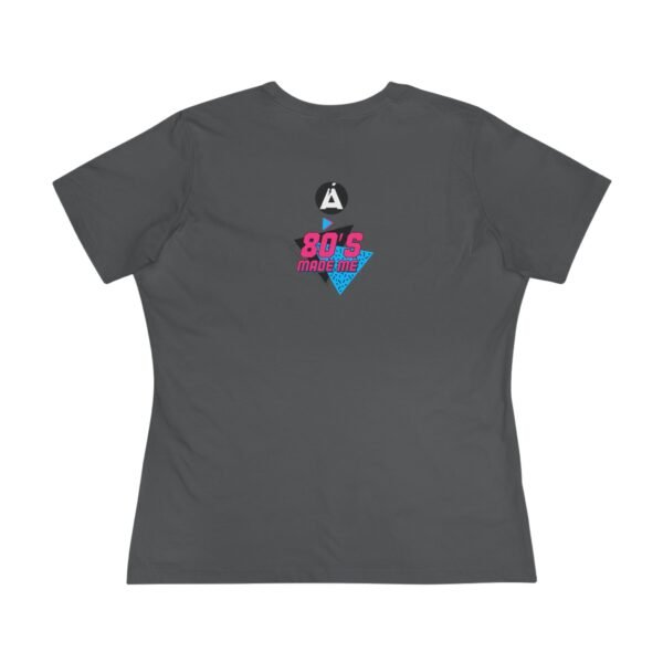 Camiseta de algodón inspirada en los 80s para mujer, imprescindible para darle un toque vintage a su armario.