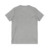 La camiseta unisex Tikal Vintage de cuello en V ofrece un look casual pero elegante.