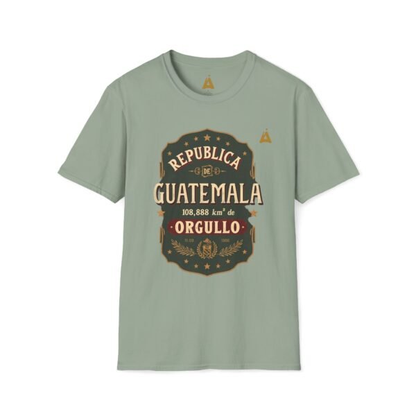 Camiseta unisex vintage de Guatemala con un estilo suave, perfecta para uso casual y como souvenir.