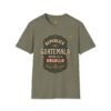 Camiseta unisex vintage de Guatemala con un estilo suave, perfecta para uso casual y como souvenir.