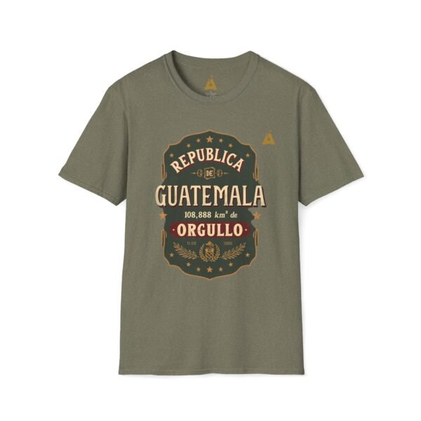 Camiseta unisex vintage de Guatemala con un estilo suave, perfecta para uso casual y como souvenir.