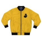 Vibrant Men's Bomber Jacket, Trendy Outerwear, Unique AOP Jacket, Casual Men's Fashion, Perfect Gift for Him, Stylish Streetwear