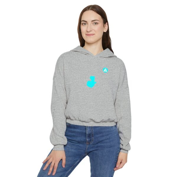 Sudadera de GUATE, con capucha ceñida para mujer, su cintura elástica y suave le da un aspecto moderno.