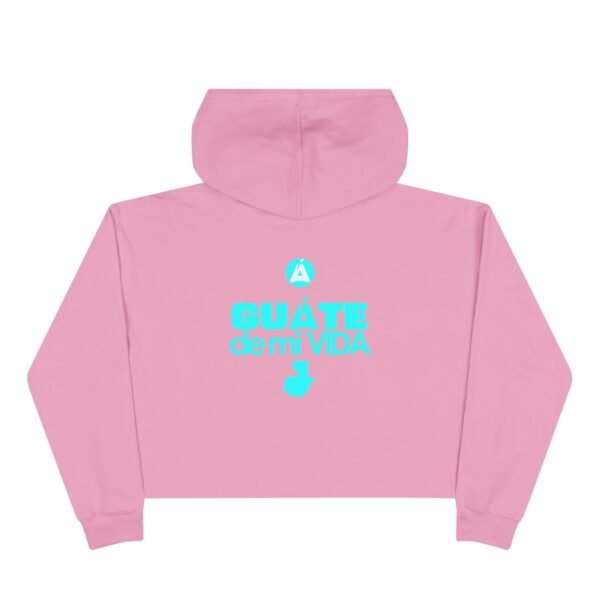 Sudadera corta con capucha de GUATE, estilo moderno y desenfadado, ideal para salidas o para relajarse en casa.