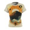 Camiseta de La Antigua de Montaña para mujer, para amantes de la naturaleza, viajeros y senderistas.
