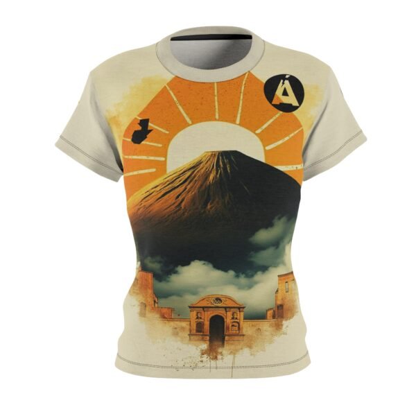 Camiseta de La Antigua de Montaña para mujer, para amantes de la naturaleza, viajeros y senderistas.