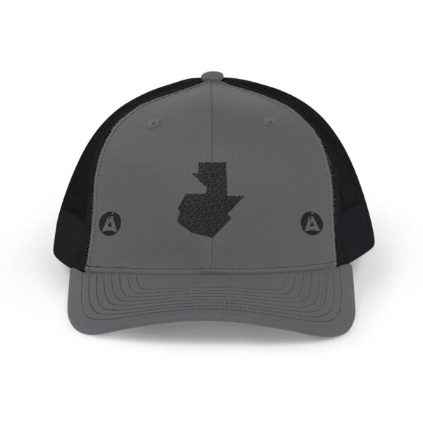 Gorra Texas Arrow, bordada con mapa de GUATE, estilo casual, para amantes de las actividades al aire libre.