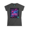 Camiseta para mujer, nostalgia de los 80s, perfecta para añadir un toque de color a tu armario.