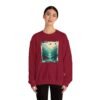 Sudadera unisex inspirada en la naturaleza de Semuc Champey, perfecta para los amantes de la moda.