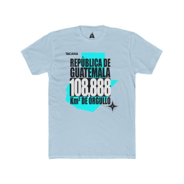 Una camiseta unisex de algodón que exhibe con orgullo la herencia guatemalteca, una opción versátil para cualquier ocasión.