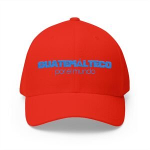 Elegante gorra bordada cerrada para cualquier ocasión. Perfecta como gorra deportiva.