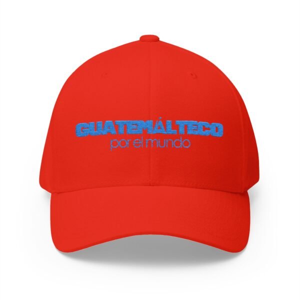 Elegante gorra bordada cerrada para cualquier ocasión. Perfecta como gorra deportiva.