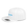 Esta gorra plana es elegante y ajustable, perfecta para el día a día.