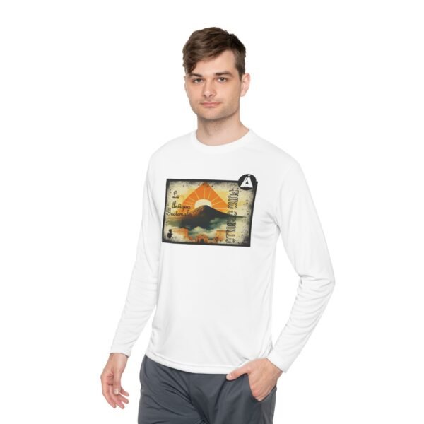 Camiseta de La Antigua Guatemala, manga lasrga, unisex, para viajeros, ropa de aventura única.